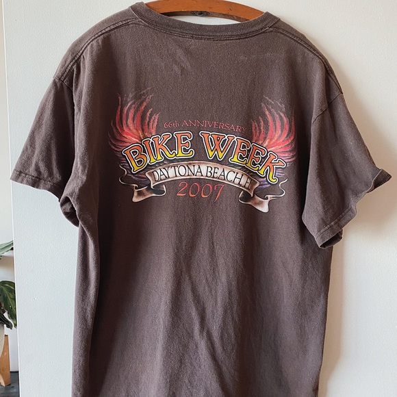 ‘07 Daytona Beach Bike Week Shirt Men’s Large - Picture 4 of 5